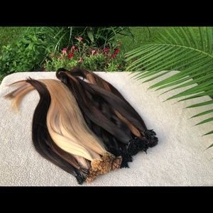 Human hair extension